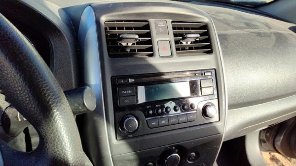 2015-2019 Nissan Versa Trim Bezel Around Radio Surround Dash Panel Charcoal G — photo 3