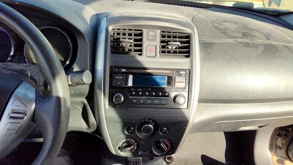 2015-2019 Nissan Versa Trim Bezel Around Radio Surround Dash Panel Charcoal G — photo 1