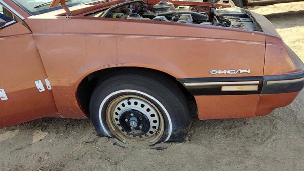 1985-1988 Pontiac Sunbird Passenger Right Front Fender Oem Brown 22536459 — photo 1