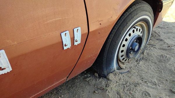 1985-1988 Pontiac Sunbird Passenger Right Front Fender Oem Brown 22536459 — photo 8