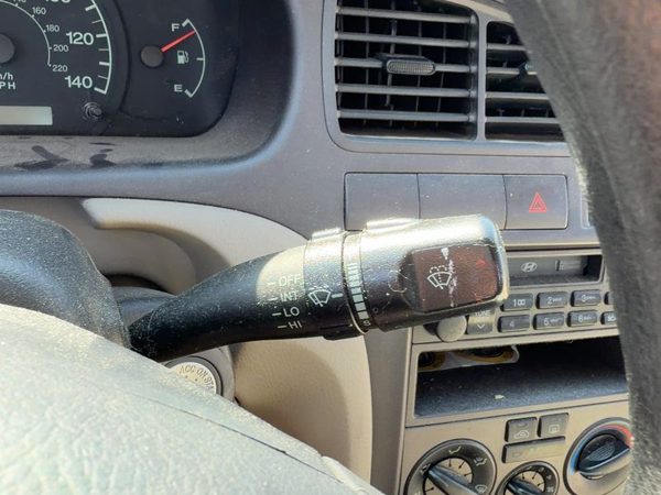 01-03 Elantra Windshield Wiper Control Switch Column Lever Assembly Oem Gray Ze — photo 2
