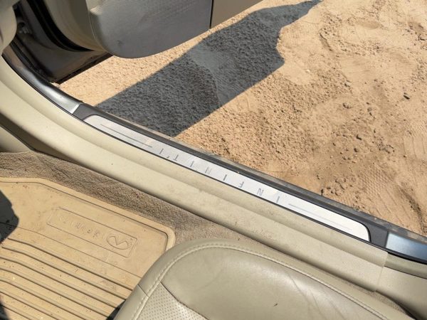 03 Fx45 Passenger Right Lower Sill Step Moulding Trim Panel Oem Willow/Black S — photo 4