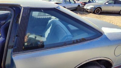 1988-1997 Olds Cutlass Cierra Driver Left Rear Quarter Glass Back Side Window