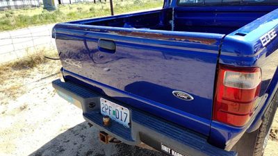 2005 Ford Ranger Trunk/decklid/hatch/tailgate Blue Sn