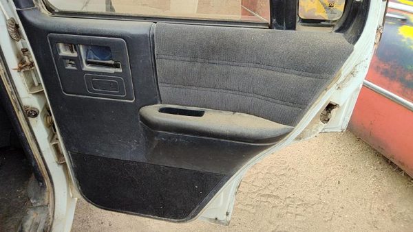 91-94 S10 Blazer Passenger Right Rear Door Trim Panel With Switches Back Black — photo 1