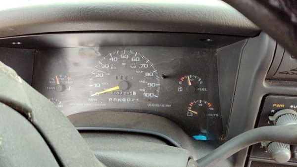 1996 97 S10 Blazer Speedometer Cluster Instrument Gauges Panel Oem Dash 16207765 — photo 2