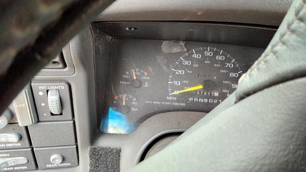 1996 97 S10 Blazer Speedometer Cluster Instrument Gauges Panel Oem Dash 16207765 — photo 4