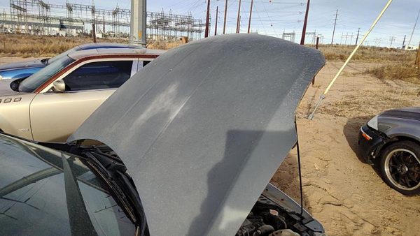 2007 Nissan Altima Hood Gray W40 — photo 2