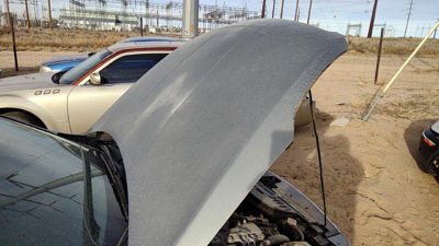2007 Nissan Altima Hood Gray W40