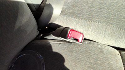00 Lesabre Buick Lesabre Passenger Right Front Seat Belt Buckle Receiver Gray 17