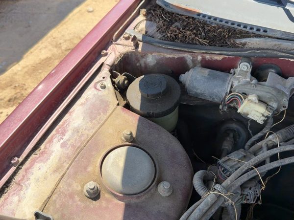 1986-1988 Nissan Maxima Power Steering Fluid Remote Reservoir Tank Oem 3.0L — photo 4