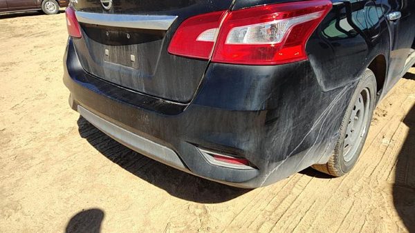 2016-2019 Nissan Sentra Rear Bumper Cover Assembly Oem Back Black Kh3 850223Yu0H — photo 1