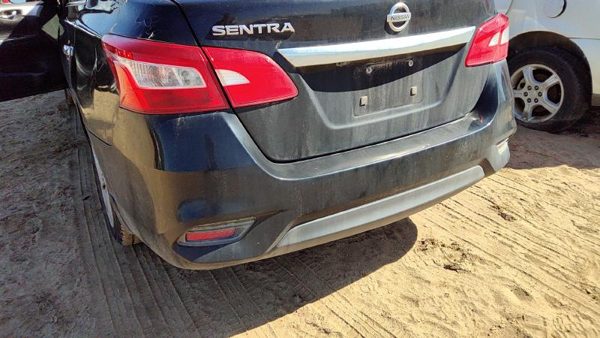 2016-2019 Nissan Sentra Rear Bumper Cover Assembly Oem Back Black Kh3 850223Yu0H — photo 4