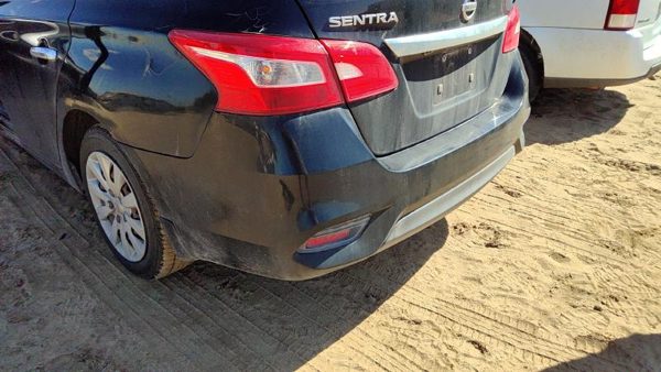 2016-2019 Nissan Sentra Rear Bumper Cover Assembly Oem Back Black Kh3 850223Yu0H — photo 6