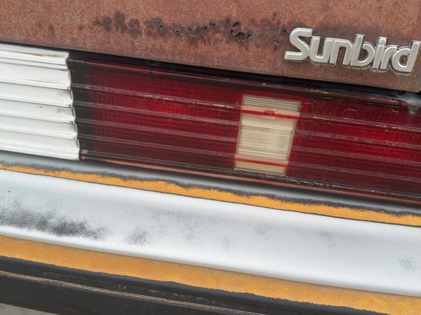1984 Pontiac Sunbird Passenger Right Tail Light Brake Lamp Oem Rear 16501590 — photo 2