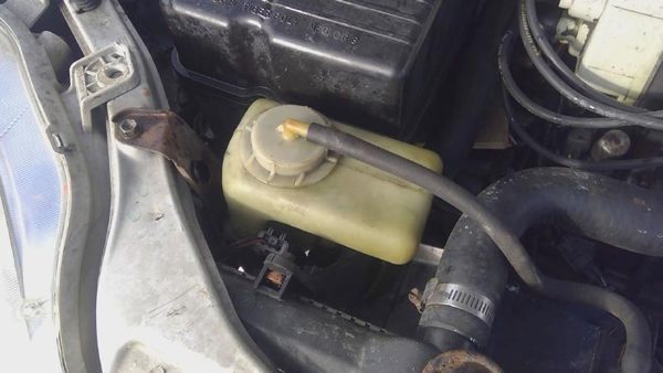 1996-2000 Honda Civic Coolant Reservoir Radiator Overflow Tank Bottle Oem 1.6L — photo 2