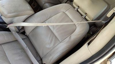 07-08 Grand Vitara Xl-7 Driver Left Front Seat Belt Retractor Oem Shoulder Tan
