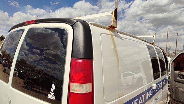 03-24 Chevy Express Van Passenger Right Rear Moulding On Quarter Panel Oem — photo 7