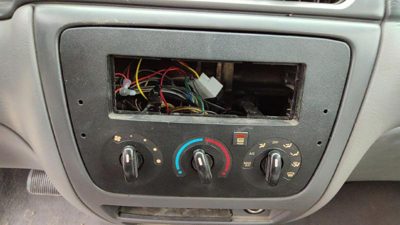 2004 2005 Mercury Sable Temperature Control Head Unit For Aftermarket Radio