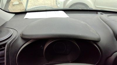 2014-2019 Kia Soul Trim Bezel Around Speedometer Dash Surround Panel Black Eq