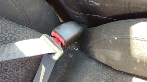 06-09 Pontiac G6 Passenger Right Front Seat Belt Buckle Receiver Oem Black 19B — photo 3