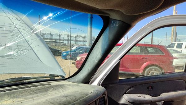 02 Silverado 2500 Hd Passenger Right A Pillar Trim Windshield Post Graphite 12D — photo 4