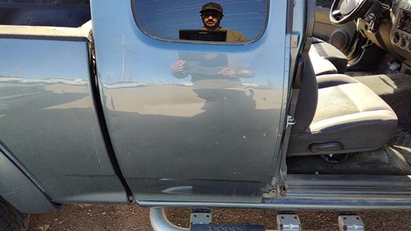 2006 GMC Canyon Rear Door RH Stealth Gray 46U — photo 2