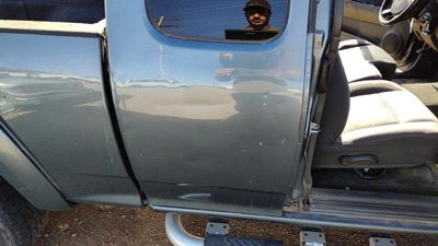 2006 GMC Canyon Rear Door RH Stealth Gray 46U