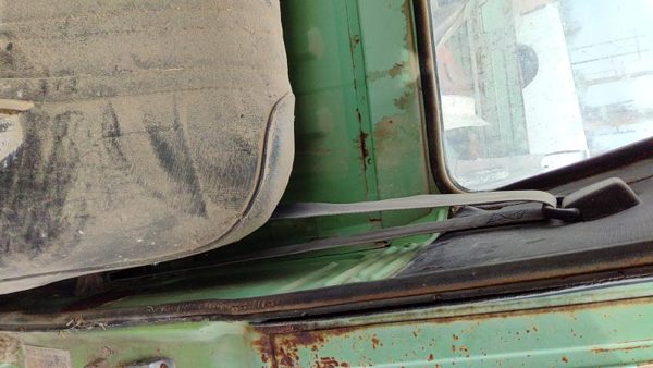 77-82 Ford Courier Driver Left Front Seat Belt Retractor Oem Shoulder — photo 3