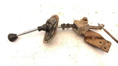 86 Dodge Ram W150 4X4 Shifter Lever Assembly With Linkage 4Wd T Case Shift Unit