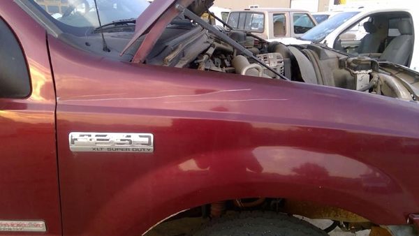 2006 Ford F350 Sd Pickup Fender RH Super Duty Dark Red Jm — photo 6