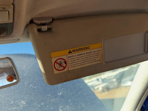 2000-2006 Vw Jetta Passenger Right Sun Visor Oem Without Illumination Black — photo 5
