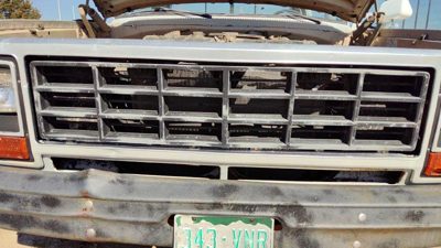 1984 Dodge D350 Grille Gray