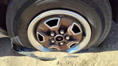 82-86 Firenza 13" Steel Wheel With Chrome Trim Factory Rim Super Stock #1