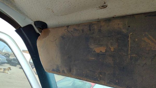 88-91 Chevy Silverado 1500 Driver Left Sun Visor Oem Blue — photo 5