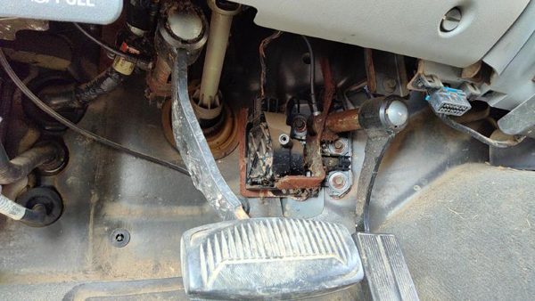 2002-2003 F350 Powerstroke Complete Gas And Brake Pedal Assembly Oem Adjustable — photo 3