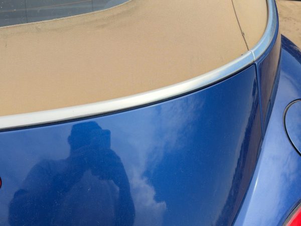 2007 Vw Beetle Convertible Driver Left Rear Moulding On Hatch Trunk Oem — photo 6