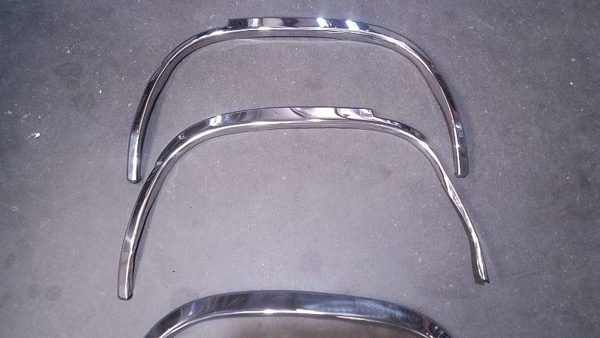 2001 Tahoe Fender Moulding LH RH Trim Flares Stainless Steel TFI-2131 Chevy Gmc — photo 3