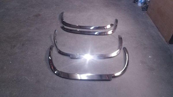2001 Tahoe Fender Moulding LH RH Trim Flares Stainless Steel TFI-2131 Chevy Gmc — photo 4