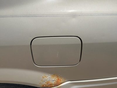 99-03 Protege Dx Fuel Tank Door With Hinge Gas Lid Filler Champagne Silver 4F
