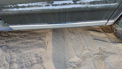 1982-1991 Pontiac 6000 Driver Left Rear Moulding From Door Oem Back Trim Strip