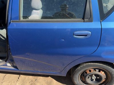 2004 Chevrolet Aveo Rear Door LH Blue 33U