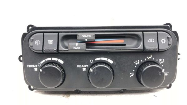 04-07 Dodge Caravan Temperature Control Module In Dash Heater Ac Head Unit Oem — photo 1