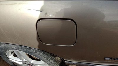 1991-1996 Buick Park Ave Ultra Fuel Tank Door With Hinge Gas Lid Oem Filler Gold