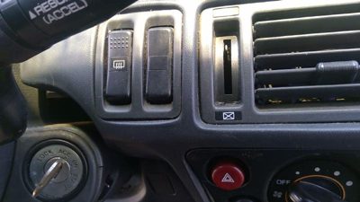 89-93 Mitsubishi Galant Vr-4 Rear Defrost Switch Oem Back Glass