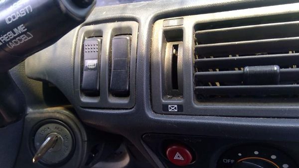 89-93 Mitsubishi Galant Vr-4 Rear Defrost Switch Oem Back Glass — photo 3