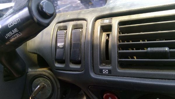 89-93 Mitsubishi Galant Vr-4 Rear Defrost Switch Oem Back Glass — photo 5