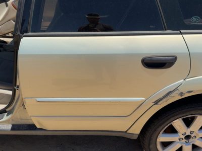 2006 Subaru Legacy Rear Door LH Gold 9J