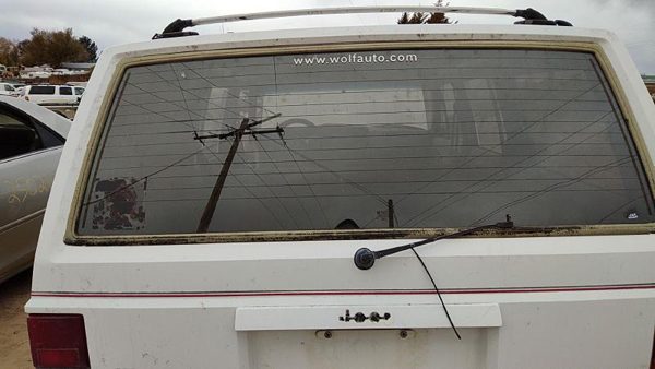 1984-1996 Jeep Cherokee Back Glass Rear Window Oem 55134742 — photo 1
