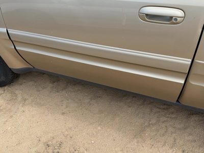 04-07 Rainier Driver Left Front Moulding From Door Oem Trim Strip Cashmere 15U
